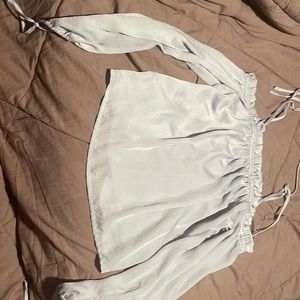 LA HEARTS BLUE BLOUSE SIZE SMALL, PACSUN